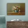 Vaas - Pastel - Kleuren - Bloemen canvas 2cm klein -sfeer4