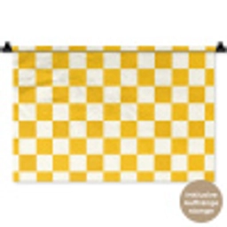 Traditioneel - Patroon - Geel Wandkleed katoen klein 269 -t3d_DE