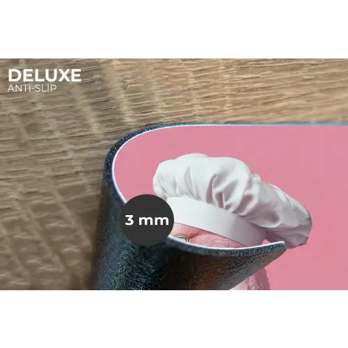 Flamingo - Roze - Koksmuts - Vogel Placemat vinyl groot -closeup