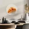 Croissant - Brood - Beige KitchenYeah - Keuken - Wandcirkel Forex klein -sfeer2