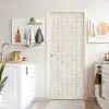Vlechtwerk - Banen - Beige deurposter klein 289 -sfeer5
