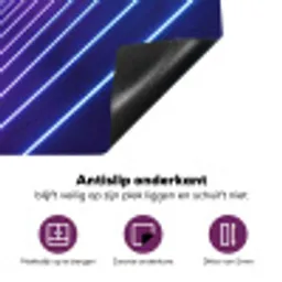 Driedimensionaal - Tunnel - Ruimte Inductie beschermer vinyl 3mm klein -zzzzzzz-cc-onderkant