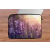 Lavendelbloemen - Paars - Zonlicht laptophoes neopreen klein -tafel