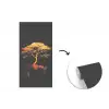 Boom - Schilderij - Goud - Abstract fotobehang vinyl groot -3d