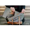 Vogel - Realistisch - Veren - Bruin laptophoes neopreen klein -tas