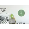 Grill - Groen - Zomer - Quote Wandcirkel aluminium klein -kinderkamer