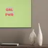 Grl pwr - Groen - Rood - 3D PET vilt klein -sfeer6_closeup