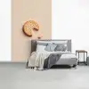 Koekje - Kruimels - beige fotobehang vinyl groot -slaapkamer