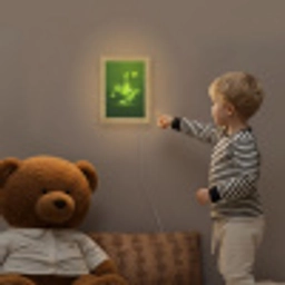 Voetbal - Groen - Omhaal Light Box met kabel klein -sfeer4a_kind