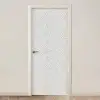 Slang - Patroon - Wit deurposter klein 289 -3d_beige