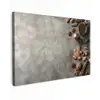Winter - Kerst - Beton - Gingerbread man canvas 2cm klein -z3d