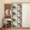 Geometrisch - Motief - Aardetinten deurposter klein 289 -sfeer3