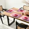 Taart - Hart - Roze Placemat vinyl groot -zzsfeer4_Kitchenyeah-website