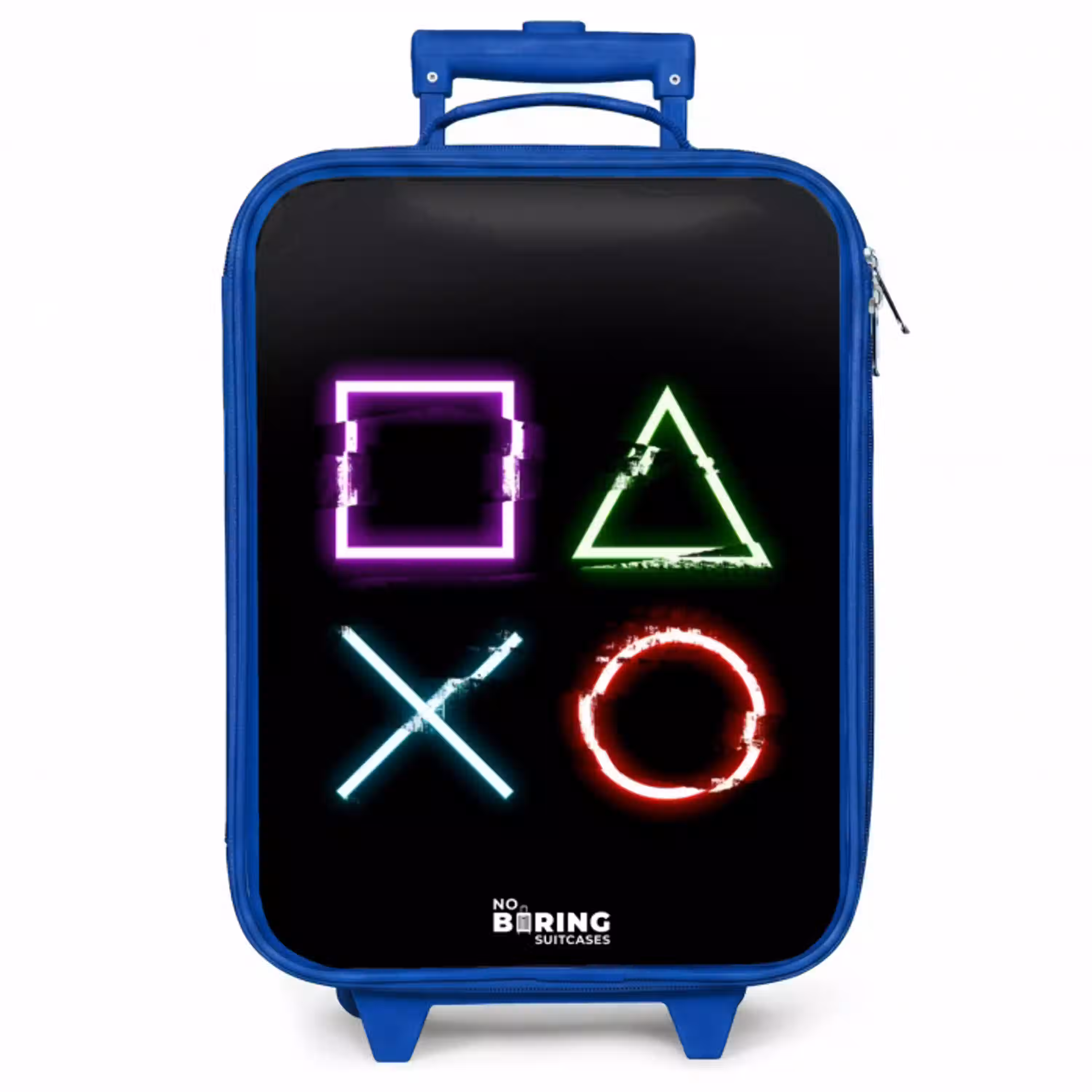 Knoppen van een gameconsole Kinderkoffer - Blauw klein -zzz_website3d