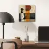 Modern - Kunst - Beige - Industrieel aluminium wit klein -sfeer5