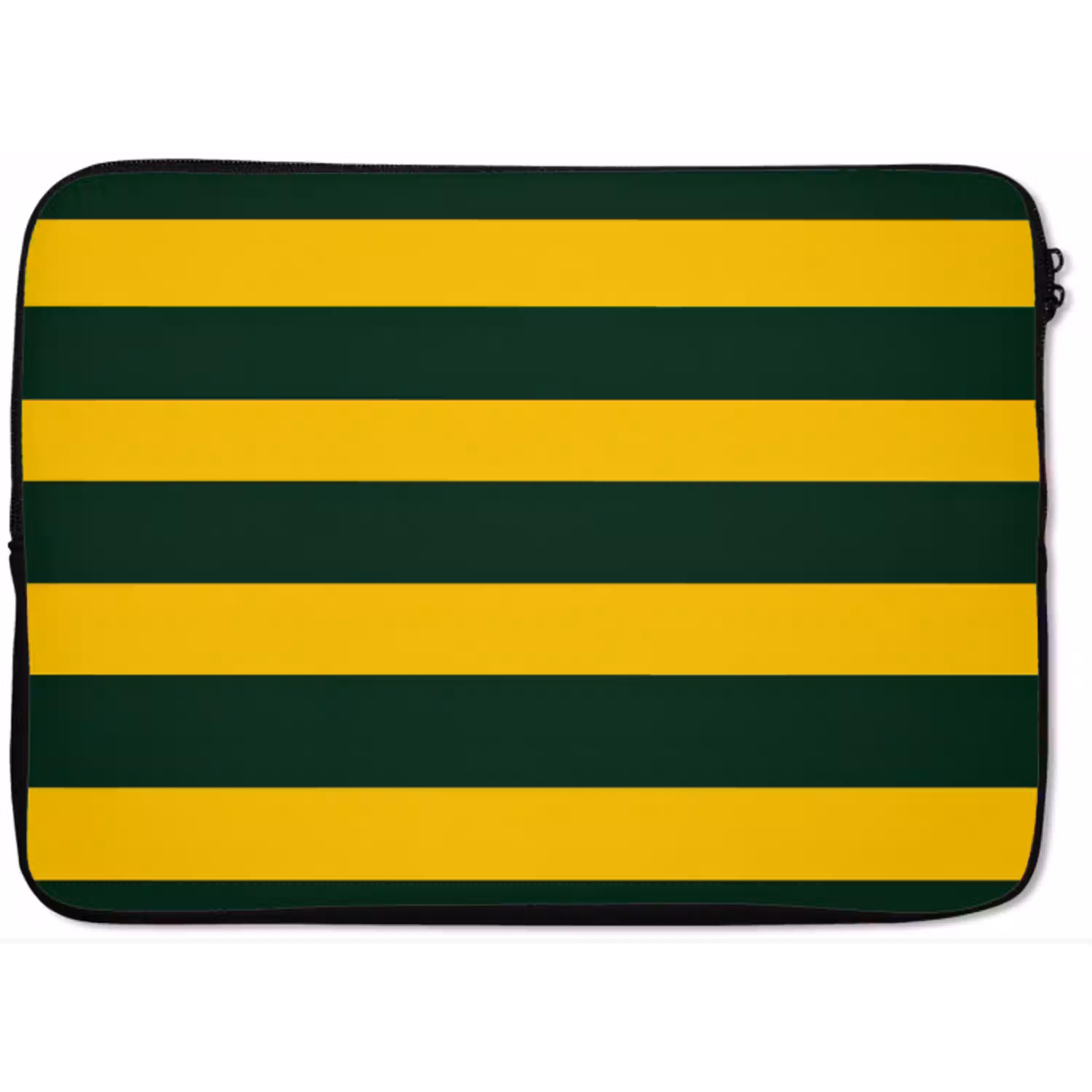 Klassiek - Strepen - Groen laptophoes neopreen klein 279 -zkaufland3dotto