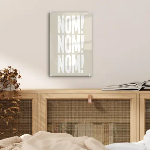 Beige - Vintage - Japandi - Decoratie plexiglas 5mm klein -sfeer4