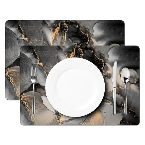 Grijs - Luxe  - Goud - Marmer Placemat vinyl groot -zzsfeer2_Kitchenyeah-website