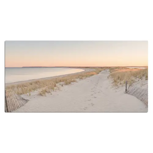 Kustlijn - Horizon - Hek Muismat XXL klein -3d_leeg