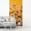 Bloemen - Veld - Geel fotobehang vinyl groot -woonkamer