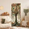 Levensboom - Boom - Abstract - Modern deurposter klein -sfeer2