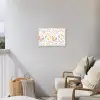 Patroon - Kip - Paaseieren Tuinposter op houten frame 2 cm dik klein -sfeer1