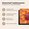 Dahlia - Bloem - Oranje Inductie beschermer vinyl 3mm middel -tsfeer2_DE