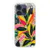 Tropisch - Bladeren - Zwart - wit Telefoonhoesje iPhone 17 Pro klein -3d