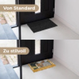Familie – In – Muster – Tierprint – Foto Deurmat klein -voor-na_DE