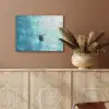 Schildpad - Zee - Blauw - Schittering PET vilt klein -sfeer4