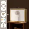 Minimalistisch - Cirkel - Lichtgrijs Light Box met batterij (Wandlamp) middel -USP_websiteoverzichtNL