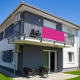 Fuchsia - Neon - Kleuren Balkonbeschermer Duitsland klein 596 -sfeer2