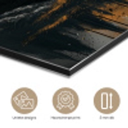 Natuur - Abstract - Landschap - Modern aluminium wit klein -closeup_NL