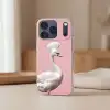Zwaan - Koksmuts - Mooi - Klassiek Telefoonhoesje iPhone 17 Pro klein -sfeer2
