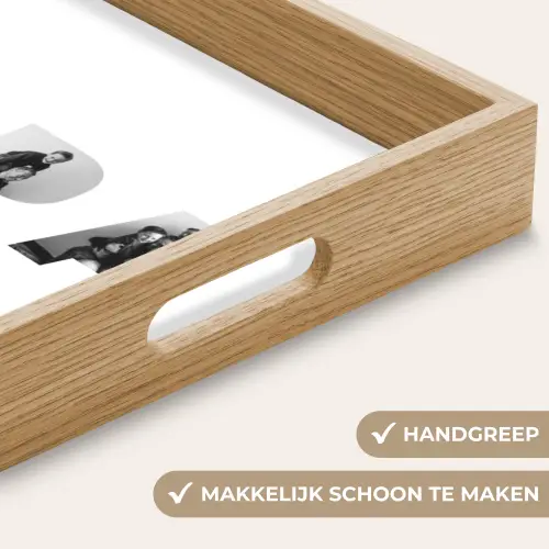 Papa - Buchstaben-Collage Dienblad Rechthoek middel -USP_HandgreepNL