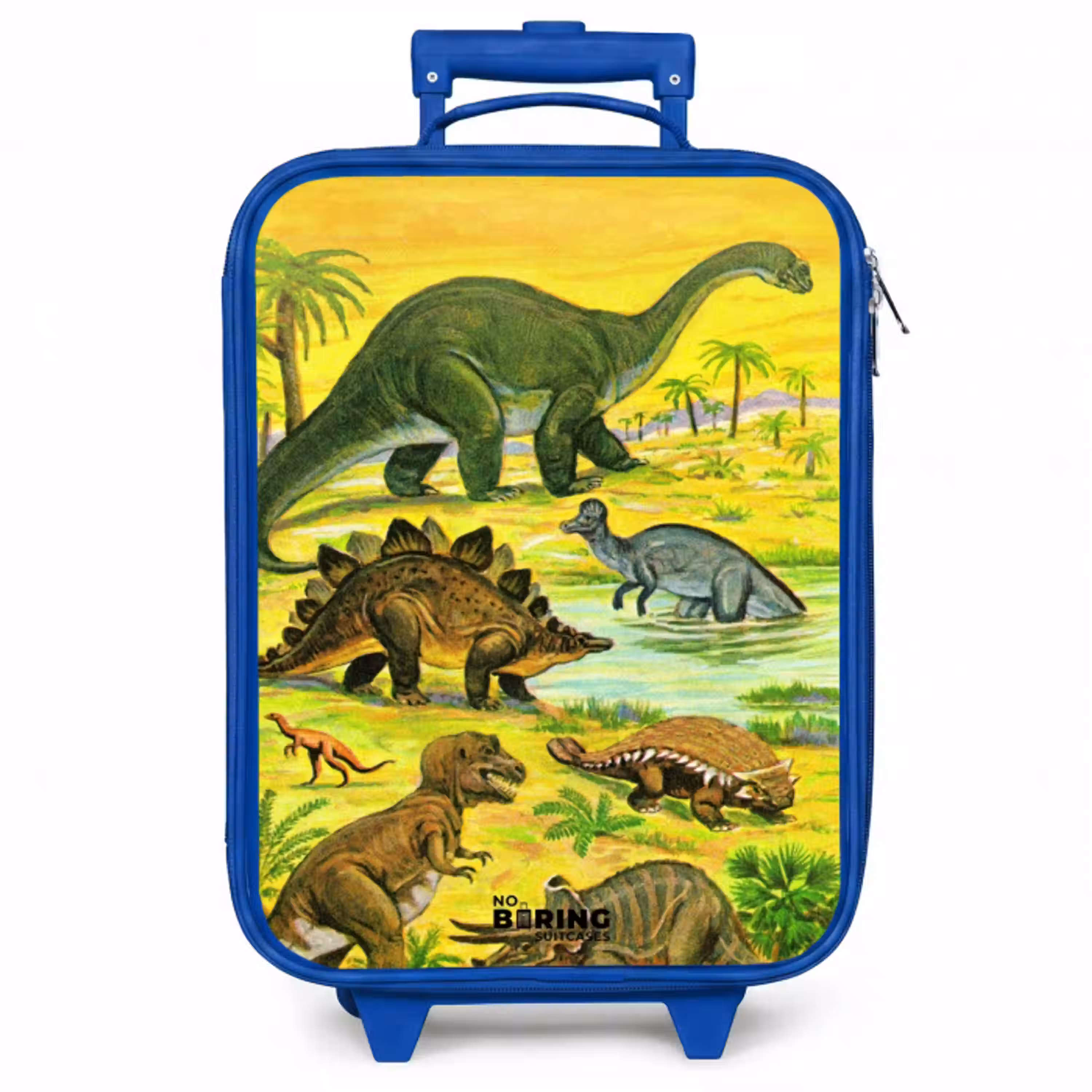 Dino's bij het water Kinderkoffer - Blauw klein -zzz_website3d