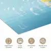 Bubbels - Badeend - Geel poster papier klein -closeup_NL