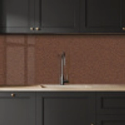 Ruw - Roest - Rood keuken achterwand 2 middel 871 -sfeer1