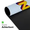 Fijn - Geel - Oranje Muismat XXL klein -sfeer2