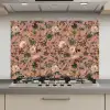 Bloemen - Klassiek - Roze keuken achterwand spatscherm klein 900 -3d_website