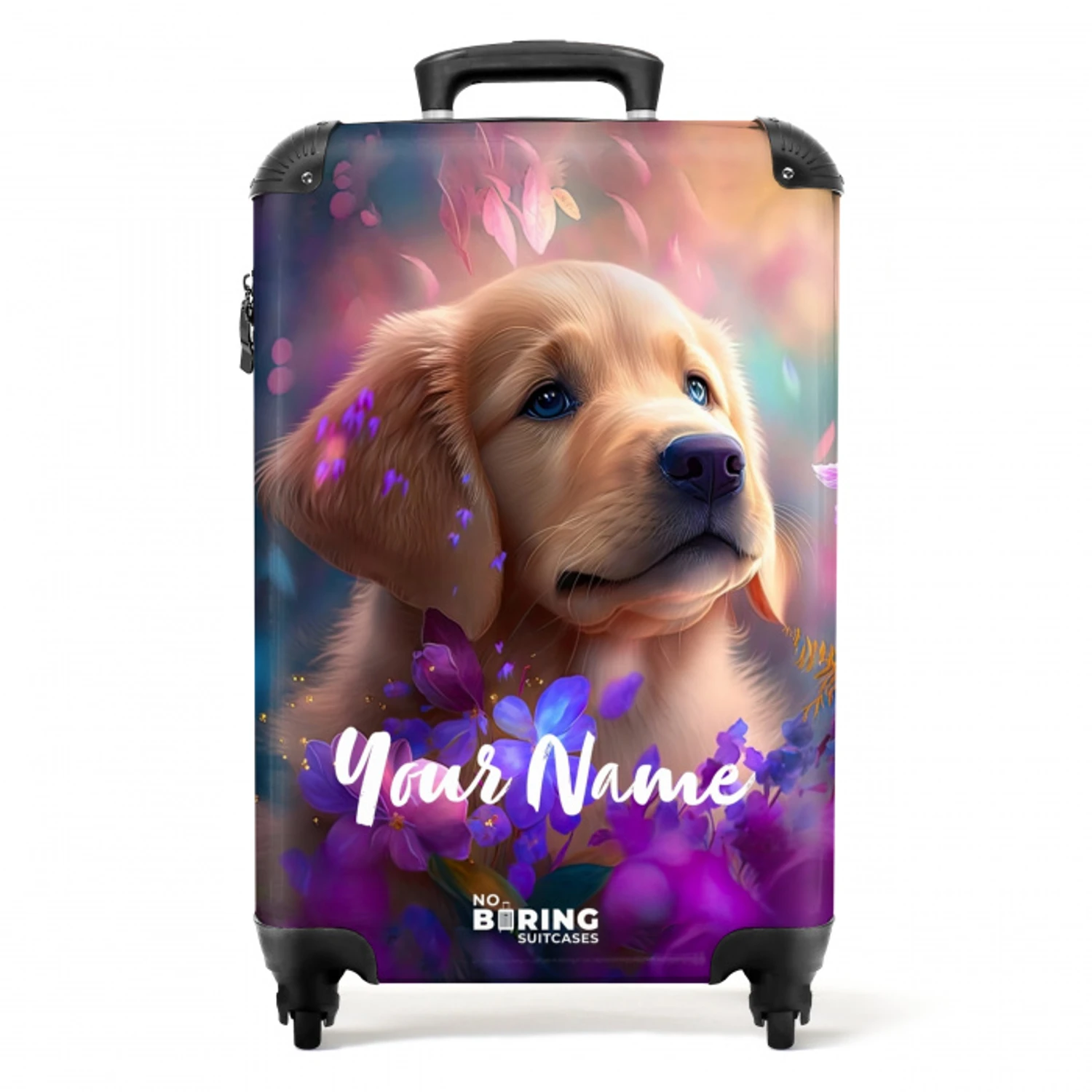 Rudy Retriever NBS - Handbagage koffer - Kinderen Unisex middel -productfoto_recht