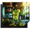 Citrus Mojito in Baromgeving Inductie beschermer vinyl 3mm middel -3d