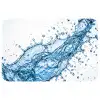 Spash - Water - Blauw Badmat klein -3d