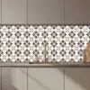 Bladvorm - Klassiek - Kleurrijk keuken achterwand 2 middel 871 zz_3dshopping