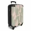 Abstract - Saliegroene structuur NBS - Handbagage koffer - Kinderen Unisex middel -productfoto_3d
