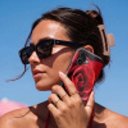 Rood - Roos - Romantisch Toughcase MagSafe Apple iPhone 17 klein -Sfeer2V