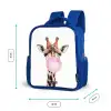 Kauwende Kobus Kinderrugzak - Blauw middel -productfoto_formaten