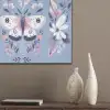 Vlinder - Vleugels - Stippen - Bloemen PET vilt klein -sfeer6_closeup