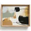 Paint - Abstract - Kleuren Dienblad Rechthoek middel -z3d_shopping
