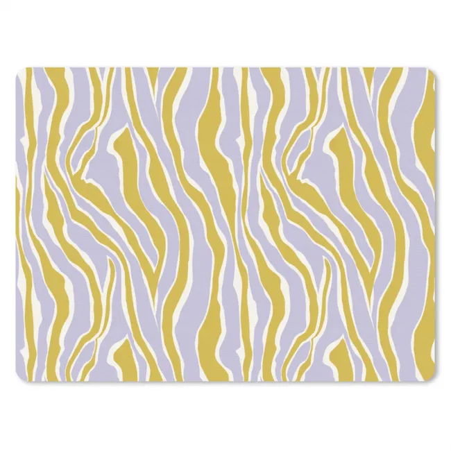 Muismat - Zebra - Modern - Meerkleurig